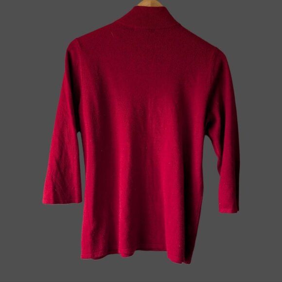 Designer Original Red Sweater Large - Picture 2 of 7